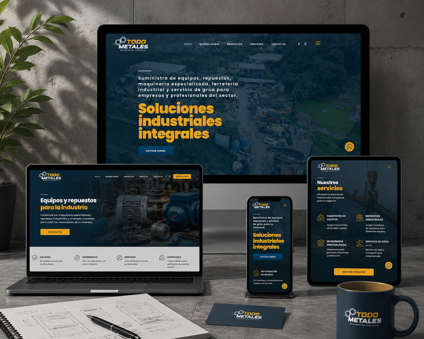 Proyecto de diseño web realizado por Stado Magenta