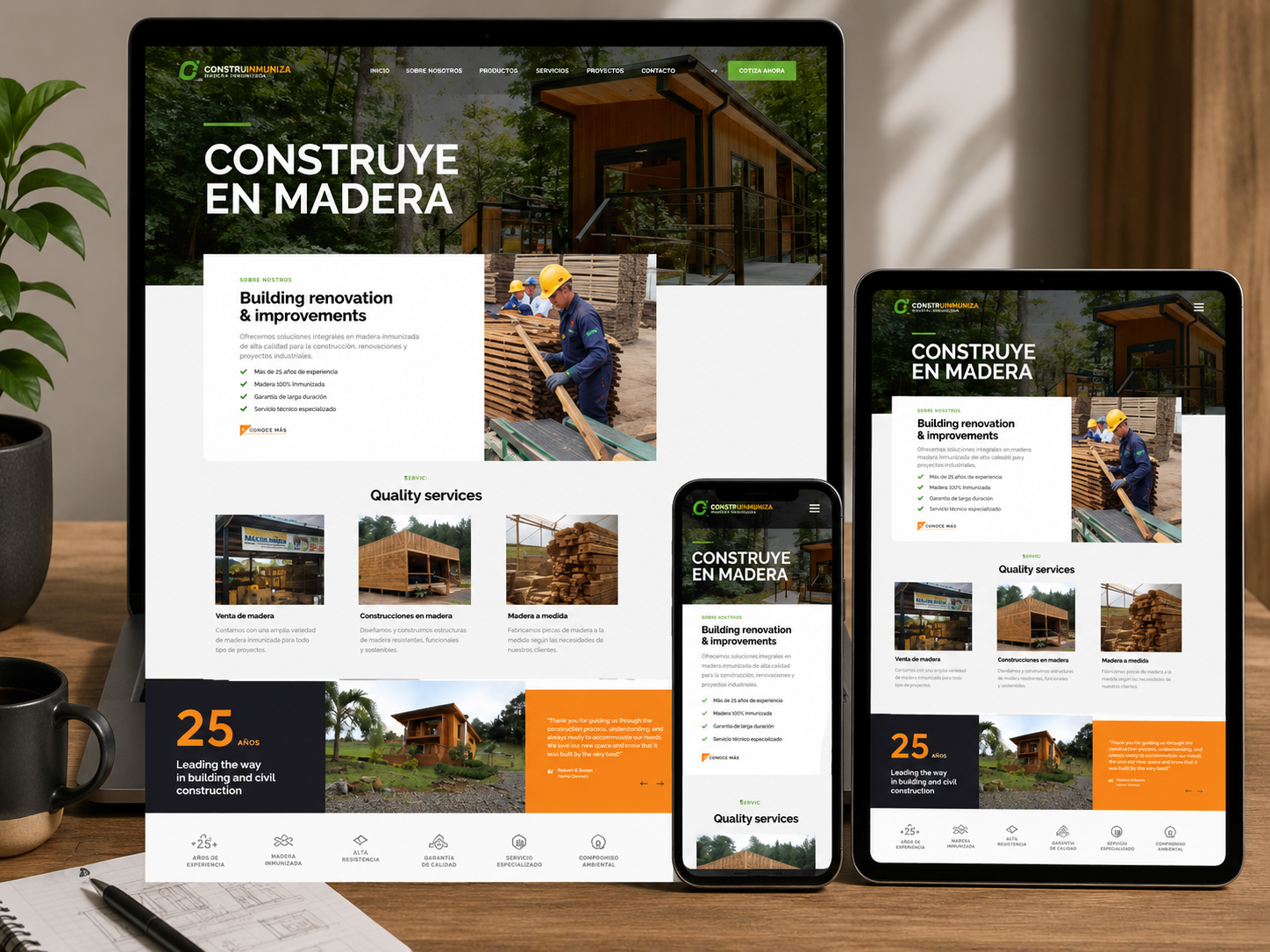 Servicio de diseño y desarrollo web de Stado Magenta
